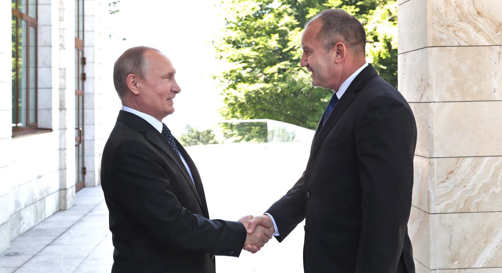 Среща с президента на Руската федерация Владимир Путин в Сочи.