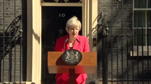 Theresa May makes a statement in... - UK Prime Minister